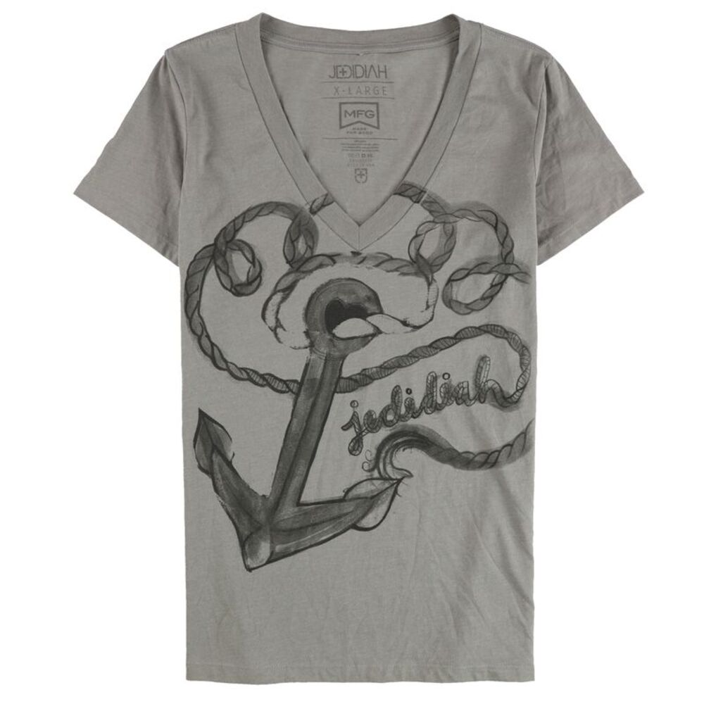 Jedidiah Womens Anchor Graphic T-Shirt, NWT